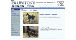 Desktop Screenshot of bluestonefarms.com